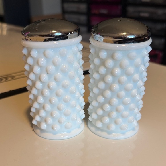 Fenton Other - Fenton Hobnail Salt and Pepper Shakers